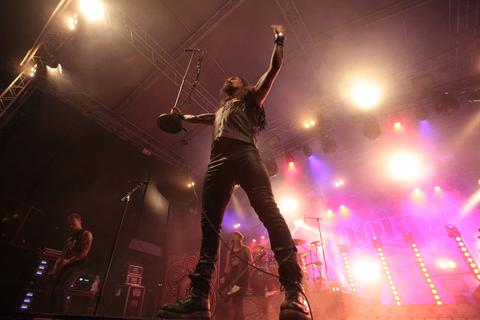 Tausende Heavy-Metal-Fans strömen jeden Sommer nach Wörrstadt - das Neuborn Open Air war im vergangenen Jahr komplett ausverkauft. Foto: BK / Axel Schmitz