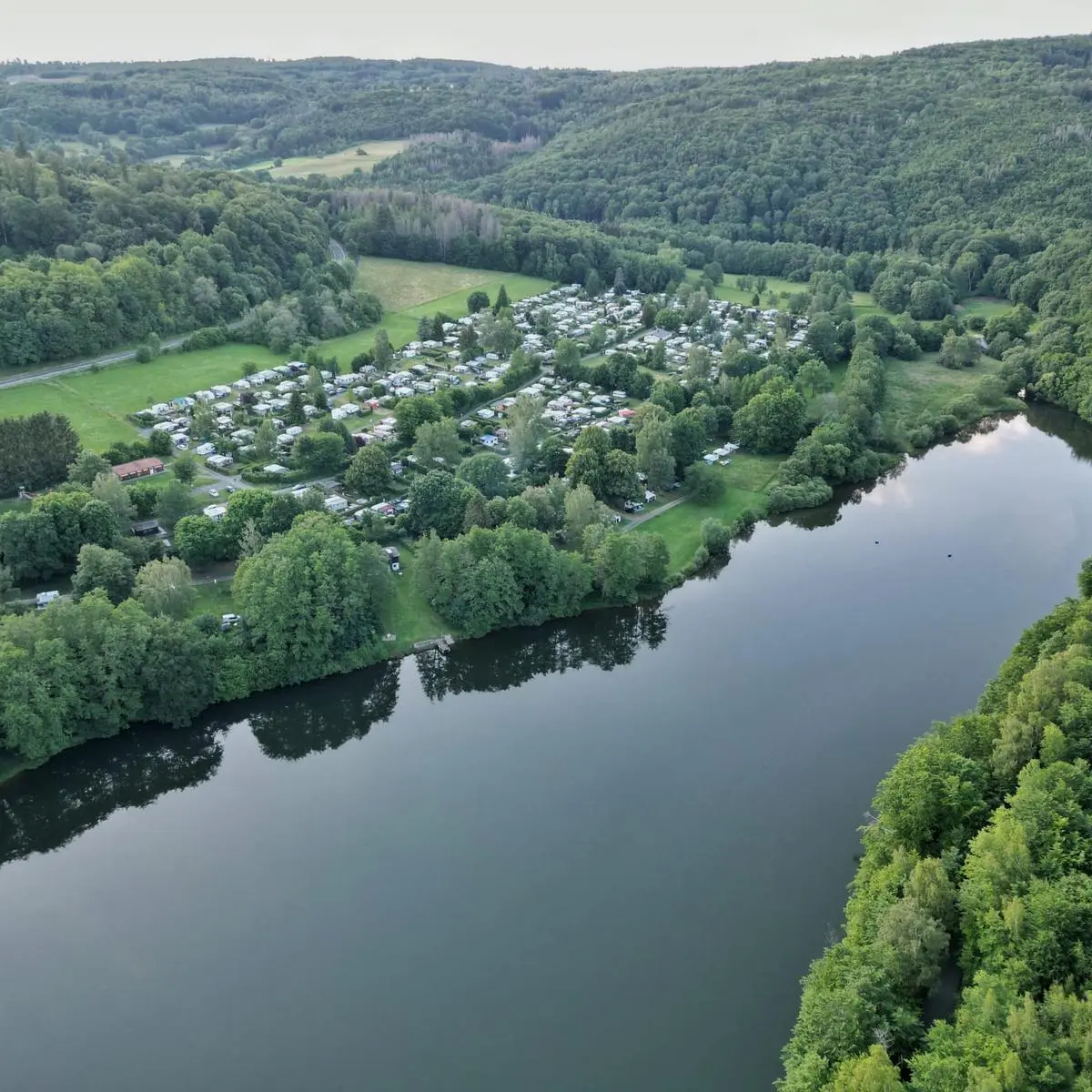 Saison auf dem Campingplatz Ulmbachtalsperre darf starten
