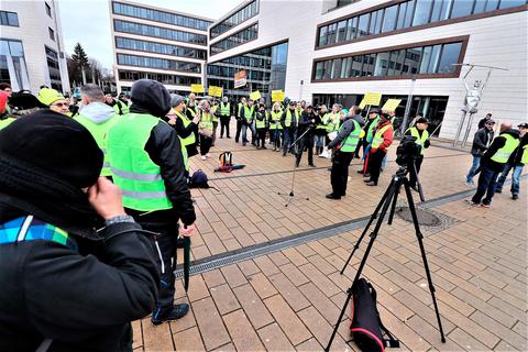 Die "Gelben Westen Gießen" haben mit einer Einladung an eine von der NPD initiierten Aktion für Proteste gesorgt.  Archivfoto: Schäfer 