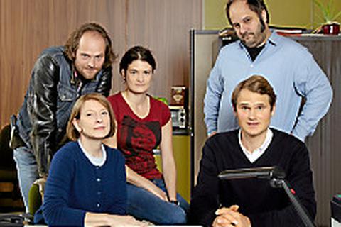 Das neue "Tatort"-Team aus Franken freut sich auf seinen ersten Einsatz.  Foto: Olaf Tiedje/BR/dpa
