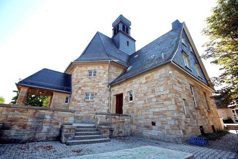 Die evangelische Kirche in Budenheim. Foto: hbz/Michael Bahr