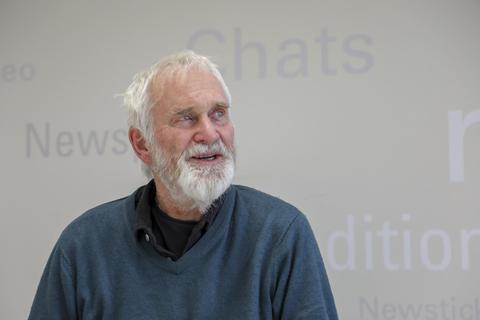 Gernot Böhme ist Direktor des Instituts für Praxis der Philosophie. Archivfoto: Guido Schiek