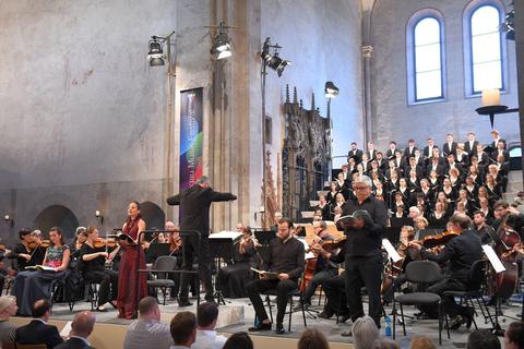 Das Oratorium „Paulus“ von Felix Mendelssohn Bartholdy kam im Kloster Eberbach gut an. Foto: Ansgar Klostermann