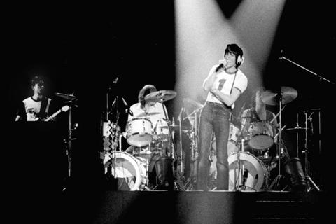Pink Floyd 1981 in Dortmund bei den Proben zu „The Wall“. Autor Alexander Gorkow hat die Show erlebt. Archivfoto: dpa