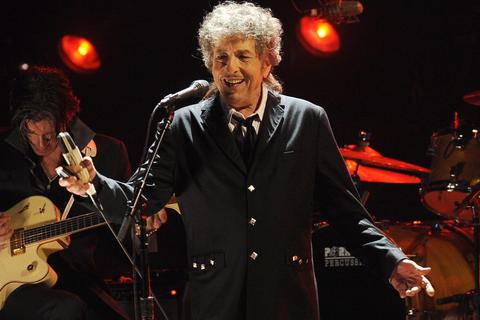 Bob Dylan wird auf einer Darmstädter Single gehuldigt. Archivfoto: Chris Pizzello
