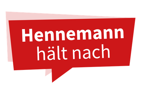 "Hennemann hält nach": Jede Woche kommentiert der Echo-Chefredakteur ein Thema, das die Menschen bewegt. Grafik: VRM