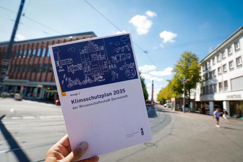 Darmstadt will bis 2035 treibhausgasneutral werden. Der Klimaschutzplan wurde im September von der Stadtverordnetenversammlung beschlossen und wurde am Freitag bei einer Online-Veranstaltung der Öffentlichkeit vorgestellt. Archivfoto: Guido Schiek