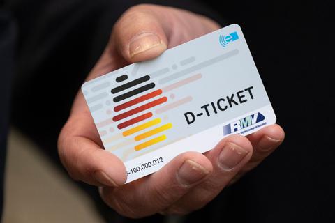 Das Deutschlandticket gibt es auch im Chipkartenformat.