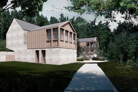 Von der Kreis-Bauaufsicht genehmigt: das "Haus im Wald" der Else Kröner-Fresenius-Stiftung, hier in einem Entwurf. Foto: Philipp Architekten BDA  