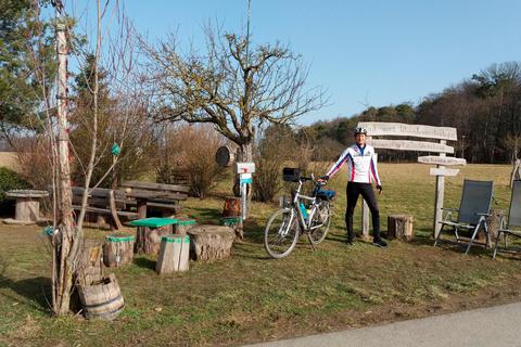 Die Panorama-Route mit dem "Schönen Platz" ist Hans-Joachim Steffen-Jesses Lieblingstour.  Foto: Schmah-Albert 