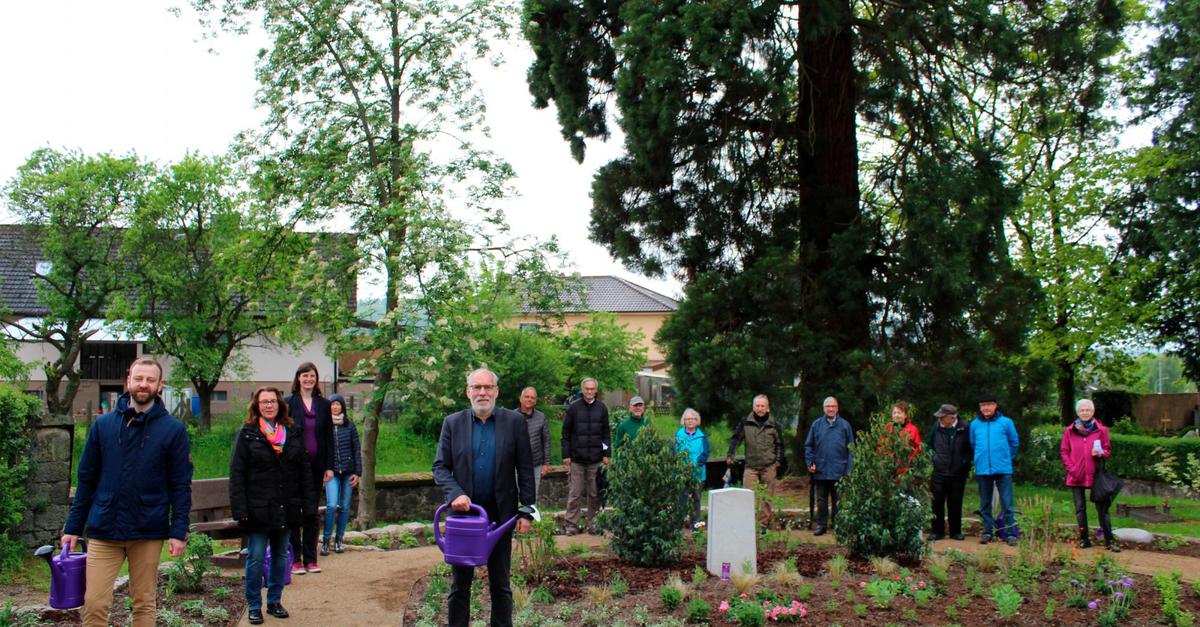 Friedhof in GroßenBuseck MemoriamGarten freigegeben