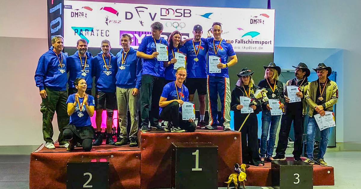 Lützellinden skydivers become runners-up