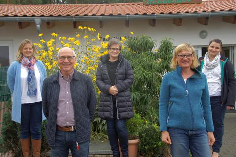 V.l.: Britta Drolsbach, Harald Liebermann, Marta Nowak, Astrid Paparone und Lilia Ernst-Keilmann. Foto: TSV Gießen
