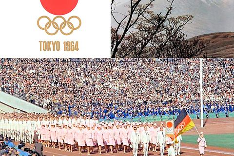 Bei den Sommerspielen 1964 in Tokio ging letztmals eine gesamtdeutsche Mannschaft an den Start . Foto: Archiv Christian von Berg 
