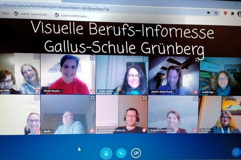 Der Infoabend zur beruflichen Orientierung wurde in diesem Jahr als Videokonferenz veranstaltet. Foto: Diegel 