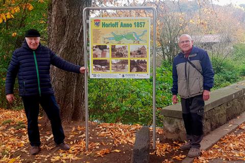 Schautafel In Villingen Zum Alten Verlauf Der Horloff