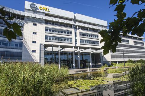 Opel in Rüsselsheim.