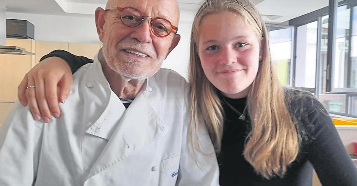 Künstler Bombolo entführt Schüler in Welt der Gastronomie