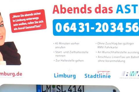 Das "AST" in Limburg ist bald Geschichte. Das Angebot wird abgelöst vom "LahnStar".  Archivfoto: Stadt Limburg 