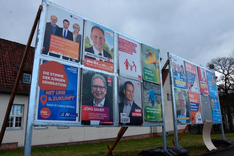 Der Wahlkampf in Weilburg ist vorbei. Die CDU und die Grünen gehen als Wahlsieger hervor, während SPD, Freie Wähler und FDP verlieren. Foto: Margit Bach 