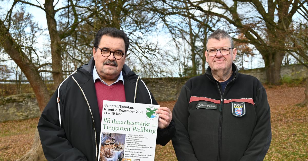Erster-Weihnachtsmarkt-im-Wildpark-Tiergarten-Weilburg