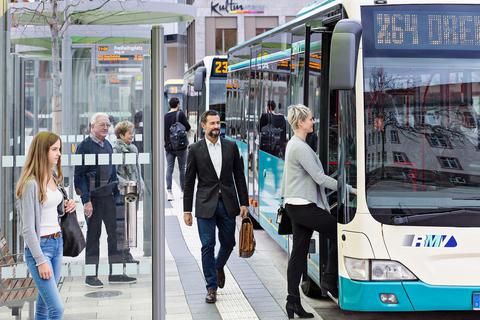 Das X-Bus-Netz des RMV wächst: Es gibt zwei neue Linien in Mittelhessen.  Foto:Jana Kay/RMV 