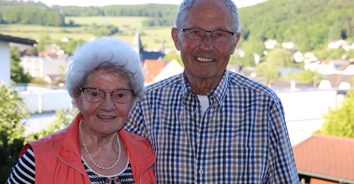 Manfred und Sieglinde Tiefenbach feiern diamantene Hochzeit