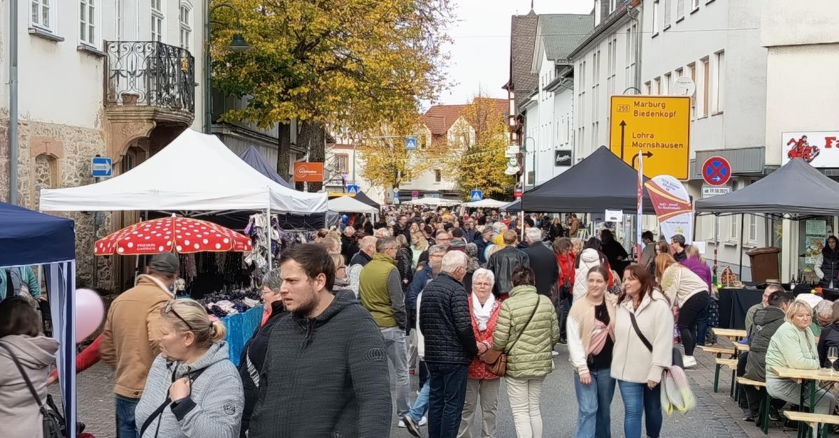 Das bietet der Brunnenmarkt in Gladenbach am Sonntag