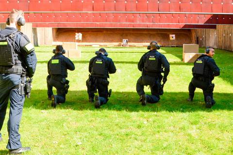 Das Land Hessen hat die Schießanlage in Niederweimar gekauft, wo nun Spezialeinheiten der Bereitschaftspolizei trainieren. Ina Tannert