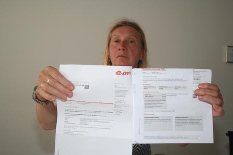 Margret Patzke hat von Eon eine ganze Reihe von Stromrechnungen bekommen – obwohl sie als Vermieterin den Strom nicht verbraucht hat.