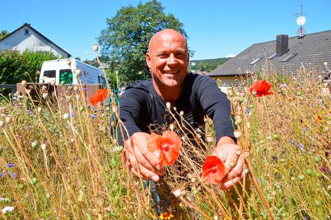 Gartenarchitekt Jens Maute will sich zum zertifizierten Bioland-Gartenbauer klassifizieren - und sucht Mitstreiter. Foto: Ina Tannert 