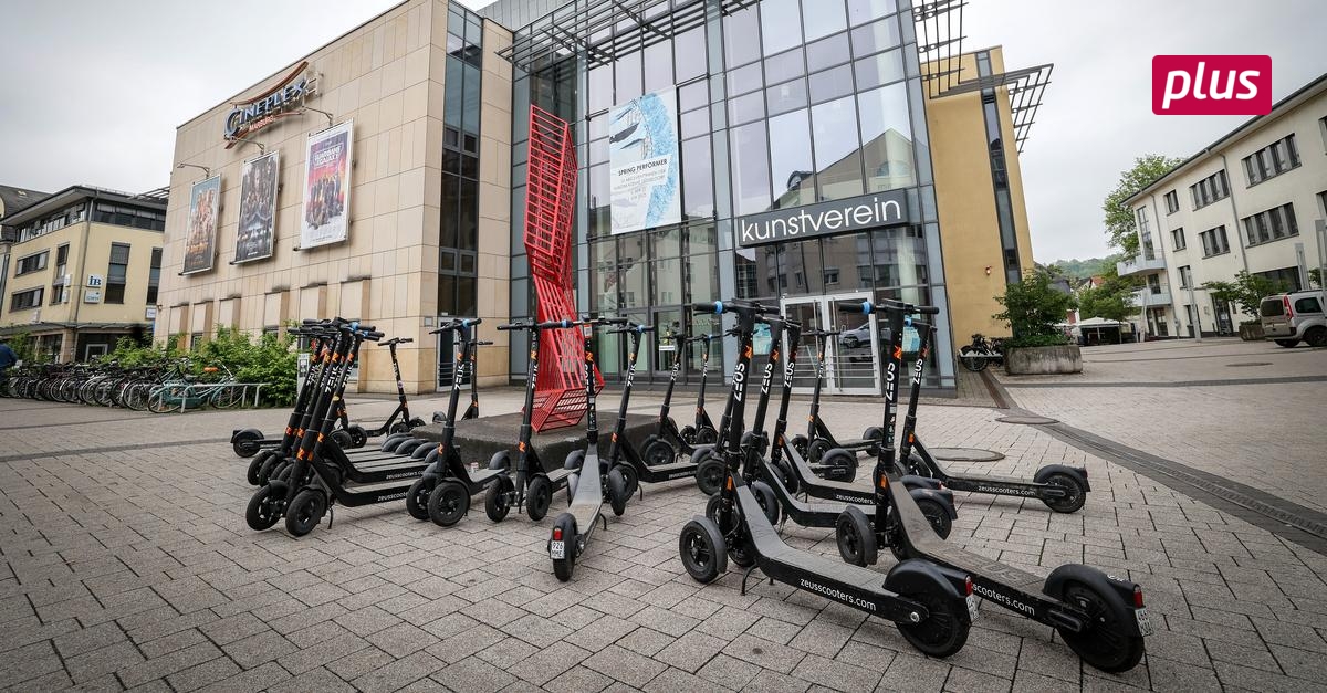 Ärger in Marburg wegen der neuen E-Scooter