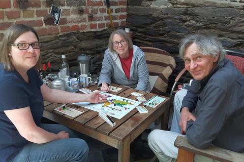 Nicole Stiehl, Dagmar Frei und Till Meyer spielen und arbeiten schon viele Jahre gemeinsam. Foto: Martin Fromme