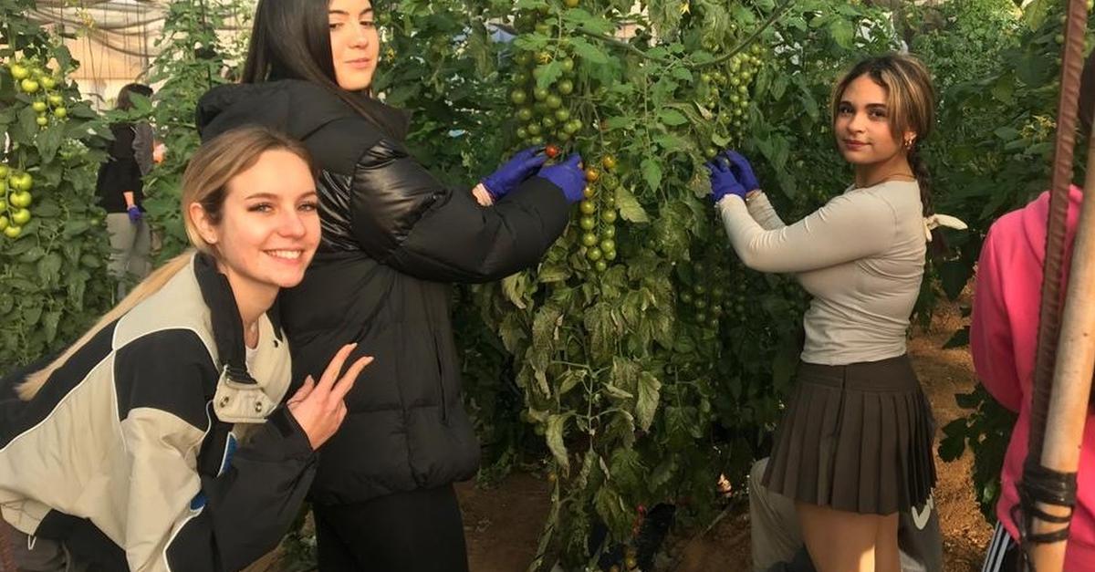 Aßlarer Schüler genießen den warmen spanischen Winter