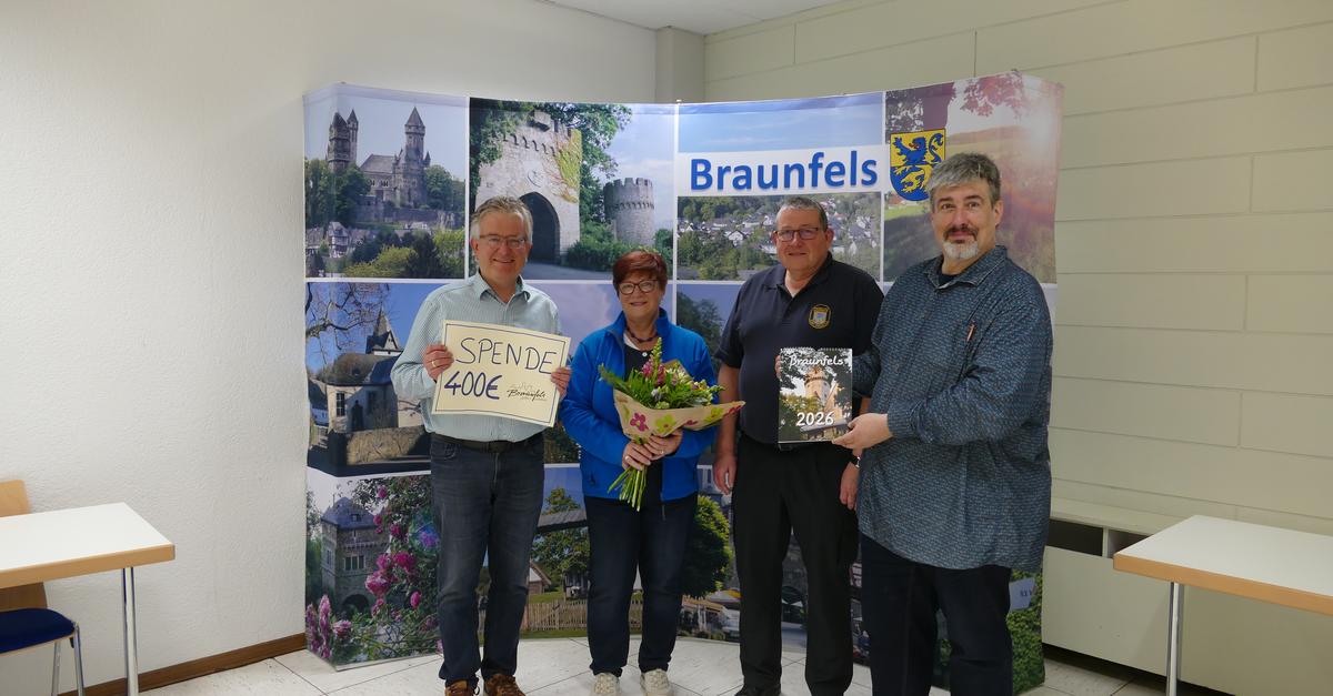 Braunfelser Kur GmbH donates calendar proceeds to youth development