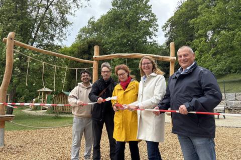 Mehrgenerationenspielplatz in Braunfels jetzt auch offiziell eröffnet