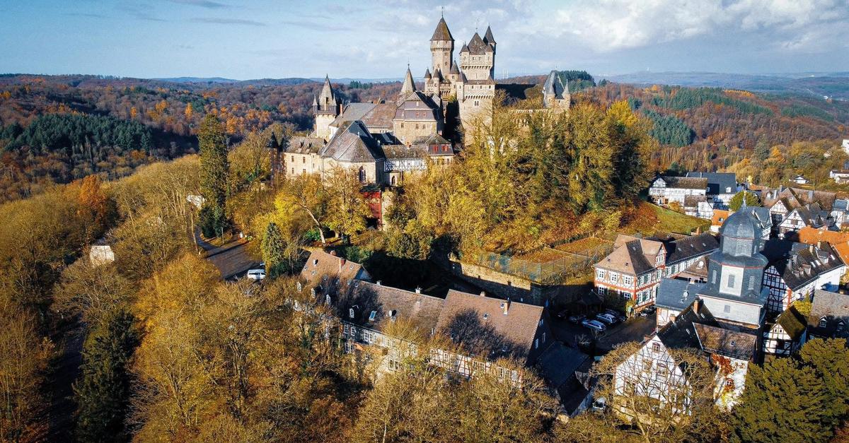 The most beautiful places in Central Hesse: Braunfels Castle