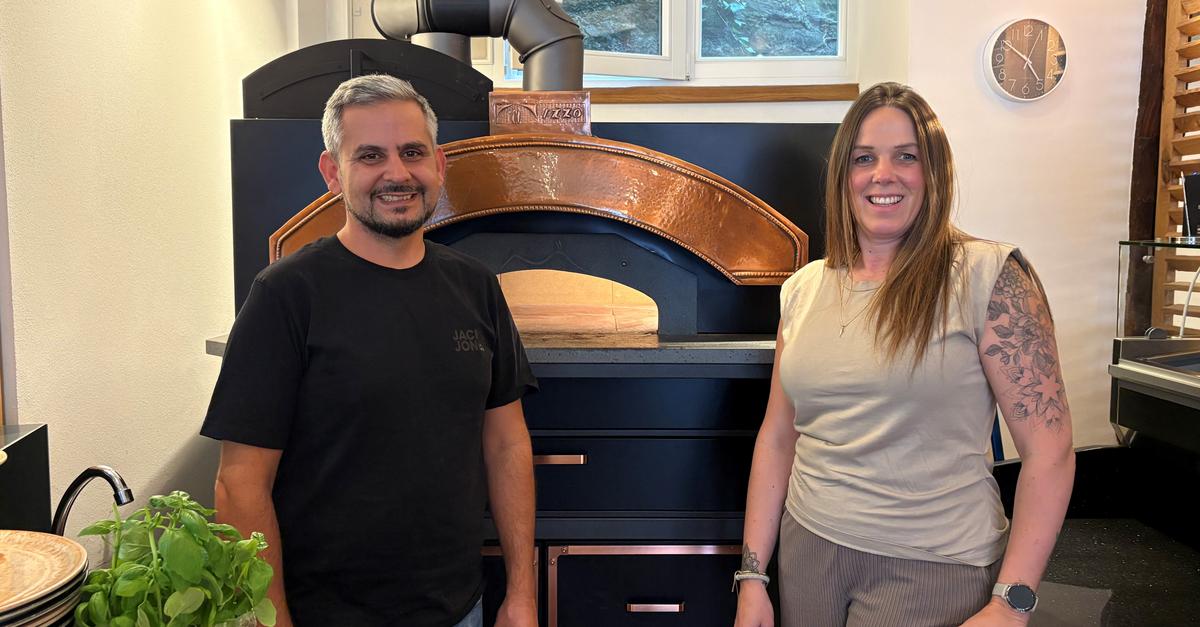 New pizza oven at the 