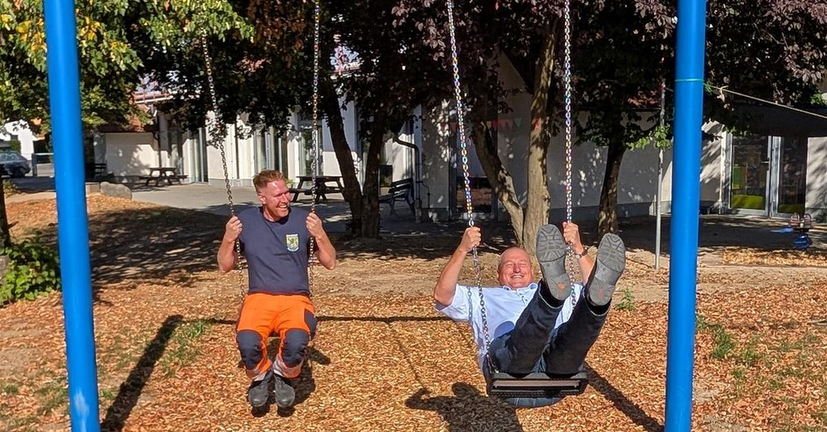 New playground equipment brings fun for children in Braunfels