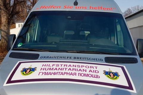 Für den nächsten Hilfstransport benötigt die Ukrainehilfe Breitscheid dringend einen Lkw-Fahrer.  Archivfoto: Christoph Weber 