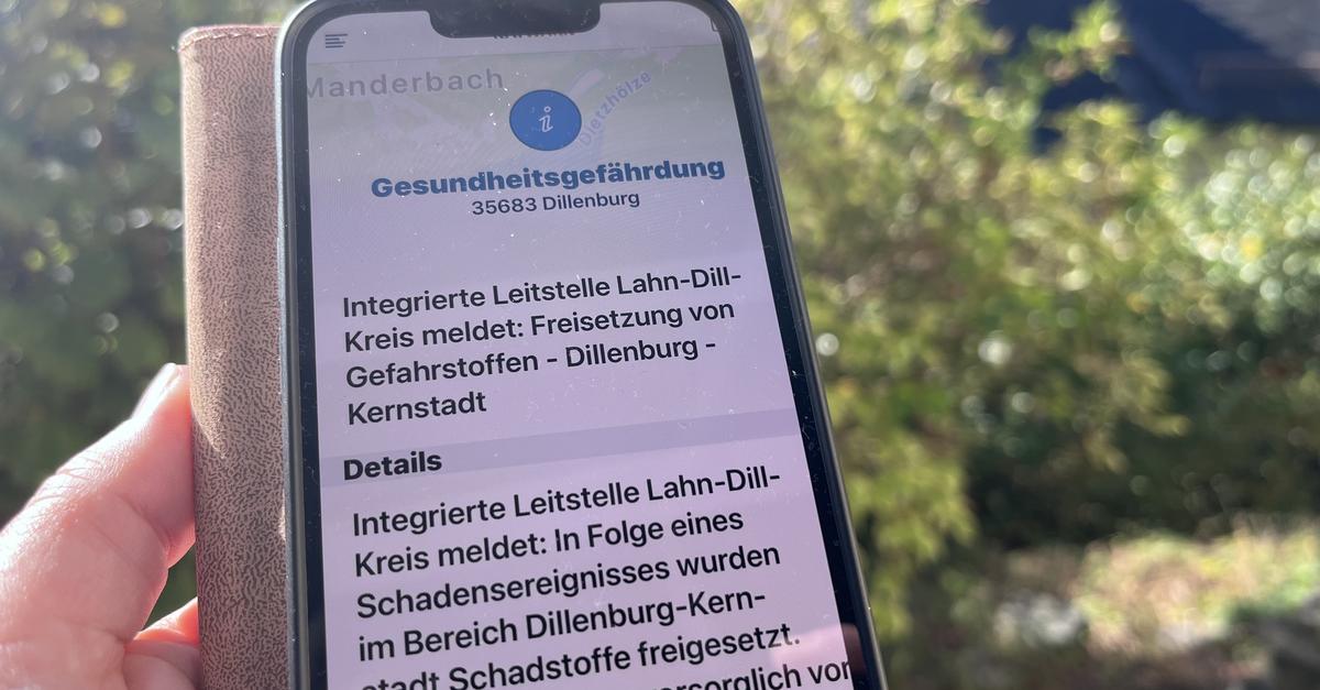Entwarnung nach Chemieunfall in Dillenburg: Wasserproben am Montag ...