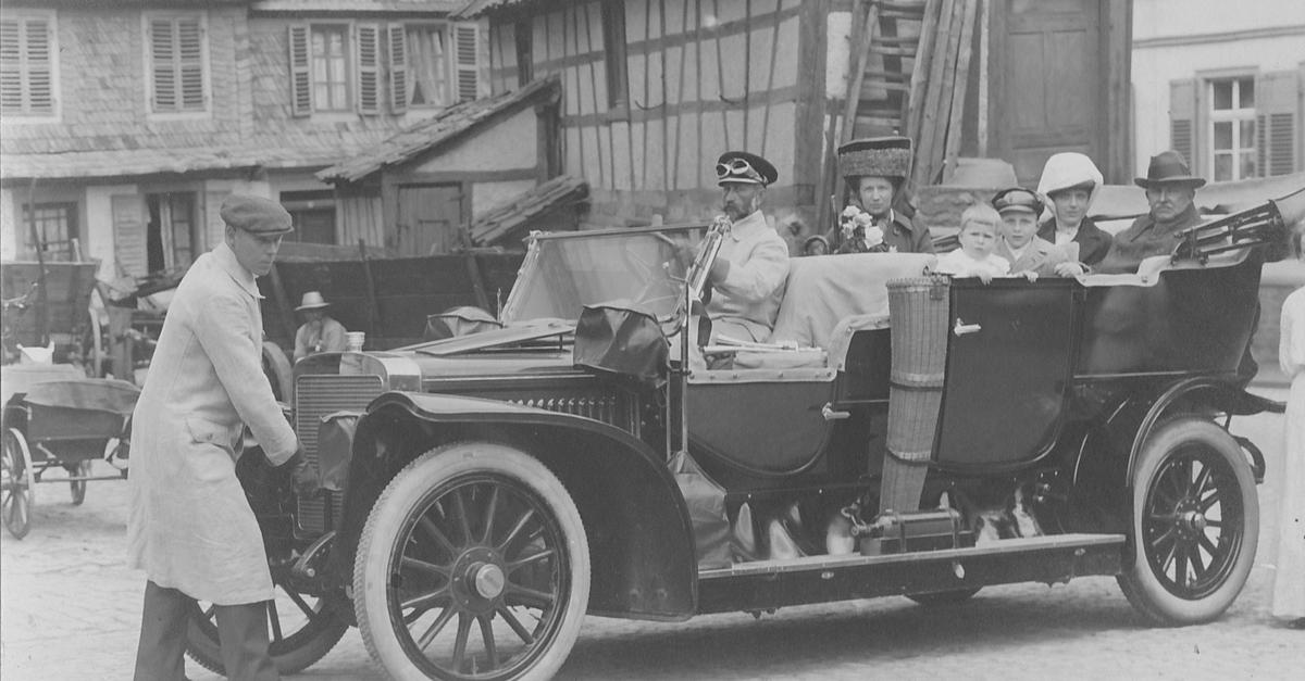 Wer hatte im LahnDillKreis schon vor 115 Jahren ein Auto?