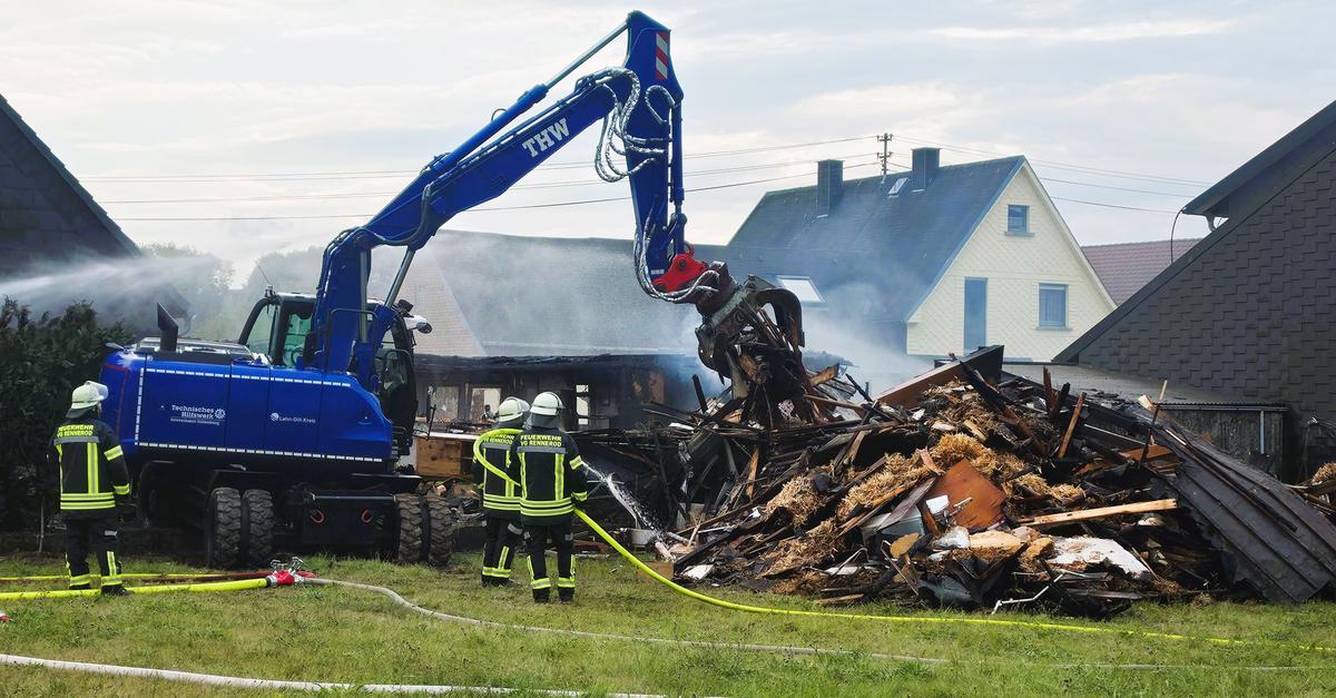 Nachbarschaftshilfe: Herborner und Dillenburger helfen bei Brand in ...