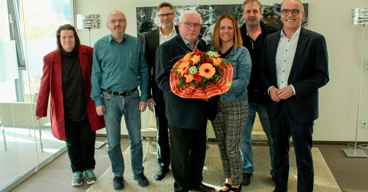 Hans Steindorf arbeitet seit 55 Jahren