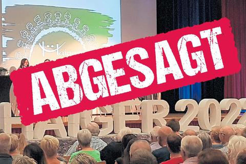 Der Hessentag 2022 fällt aus. Das hat die Haigerer Stadtverordnetenversammlung am Mittwochabend beschlossen. (Foto: Weber / Montage: Köhler) 