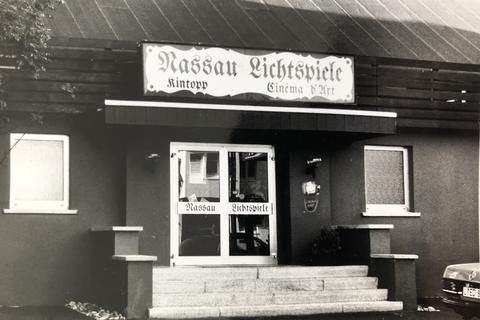 Lange Historie, viele Erinnerungen: Als die Haigerer Nassau-Lichtspiele im Jahr 1993 schlossen, war das Kino das älteste in Hessen.