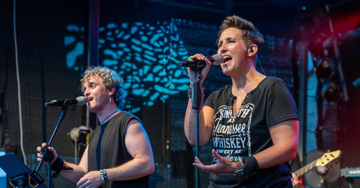 “Illusions” rock at “Live am Dom” in Wetzlar