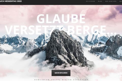Glaube versetzt Berge ... steht als Motto auf der Homepage des neuen Vereins "Aufbruch Hessentag 2022".  Foto: Aufbruch Hessentag 