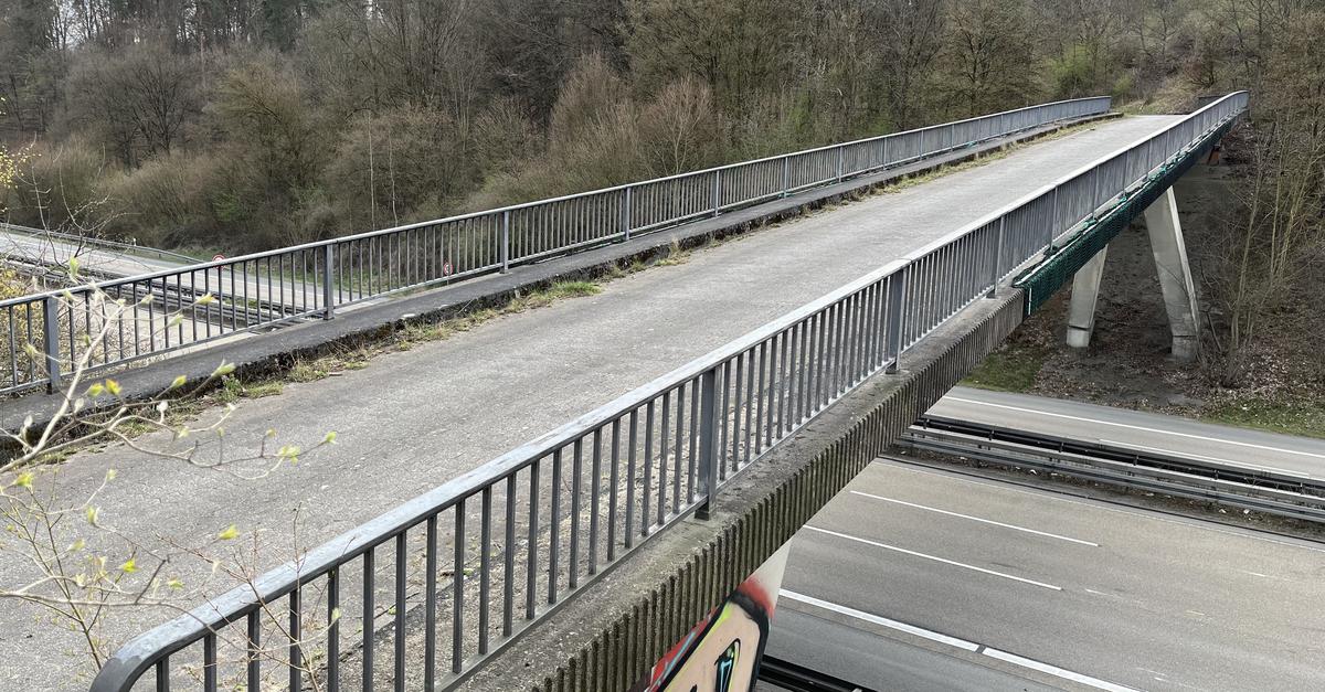 A45-Sperrung: Brücke bei Herborn-Burg wird abgerissen