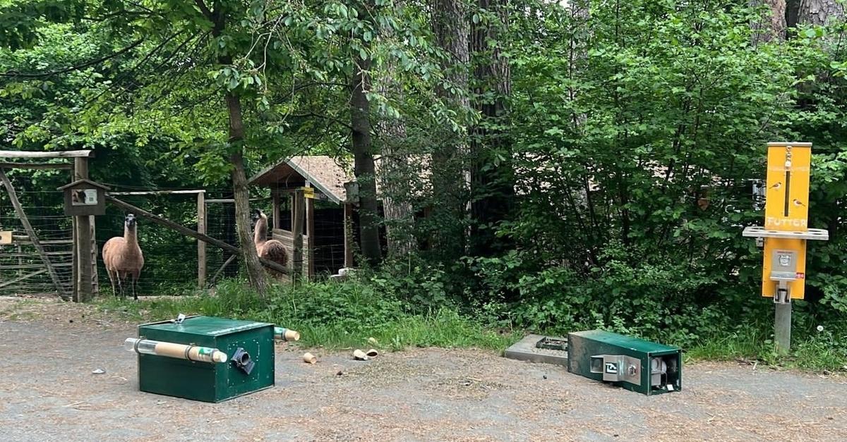 Unknown persons are causing vandalism again in the Herborn game reserve